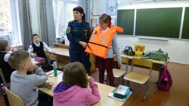 Поведение в чрезвычайной ситуации отработают на открытом уроке в школе Подольска в пятницу
