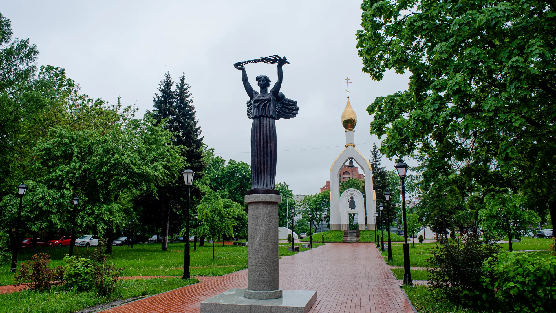 Летние виды города Балашиха