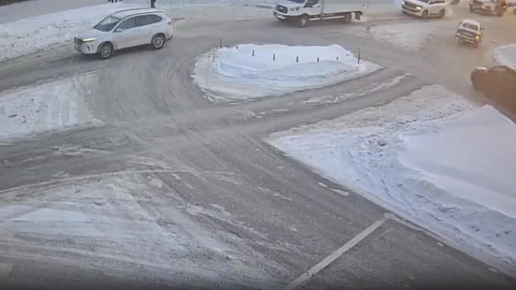 Загруженность дорог Подмосковья утром 3 февраля составила 5 баллов