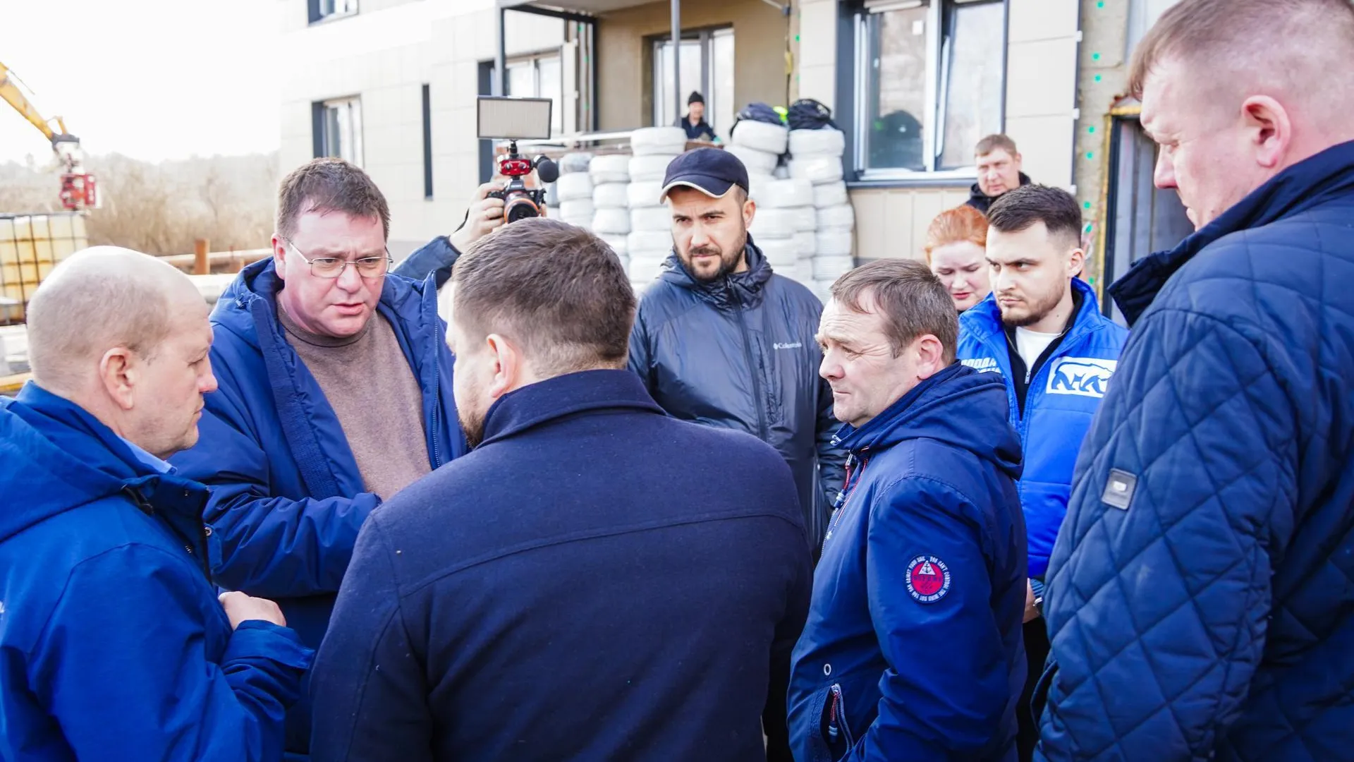 Николай Прилуцкий проверил строительство домов по программе расселения аварийного жилья в Шатуре