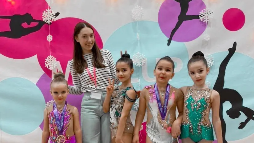 Шесть гимнасток из Котельников заняли призовые места на турнире MIG Christmas Cup