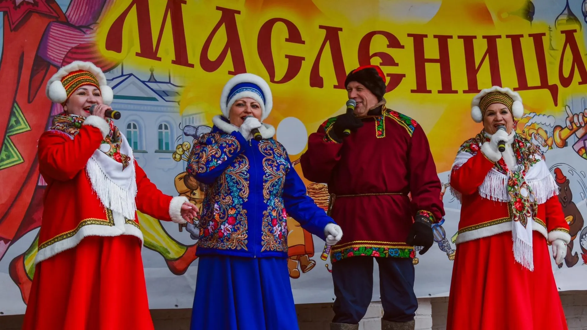 В Степаньковском Доме культуры прошел фольклорный праздник, посвященный Масленичной неделе