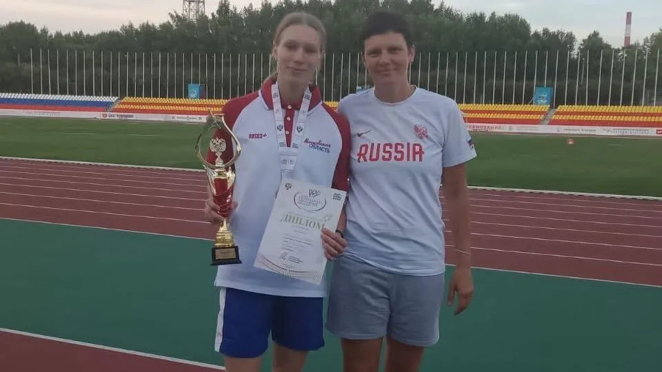 Подольская спортсменка Миронова победила в Спартакиаде молодежи РФ по легкой атлетике