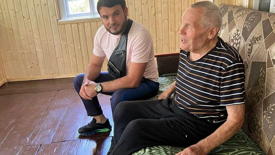 Общественник из Видного взял шефство над 92-летним тружеником тыла в Ленинском округе