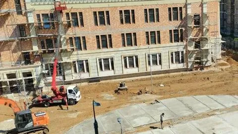Стройготовность детского сада на 315 мест в ЖК Красногорска достигла 86%