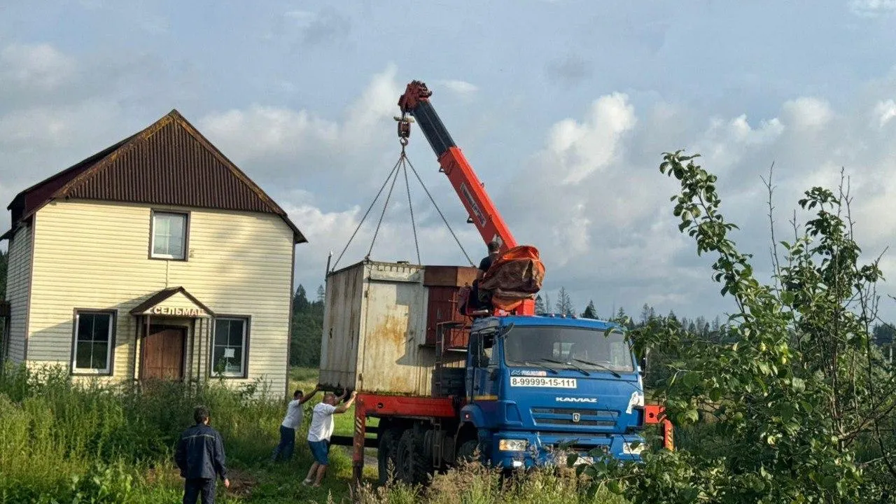 В Солнечногорске демонтировали незаконный объект торговли