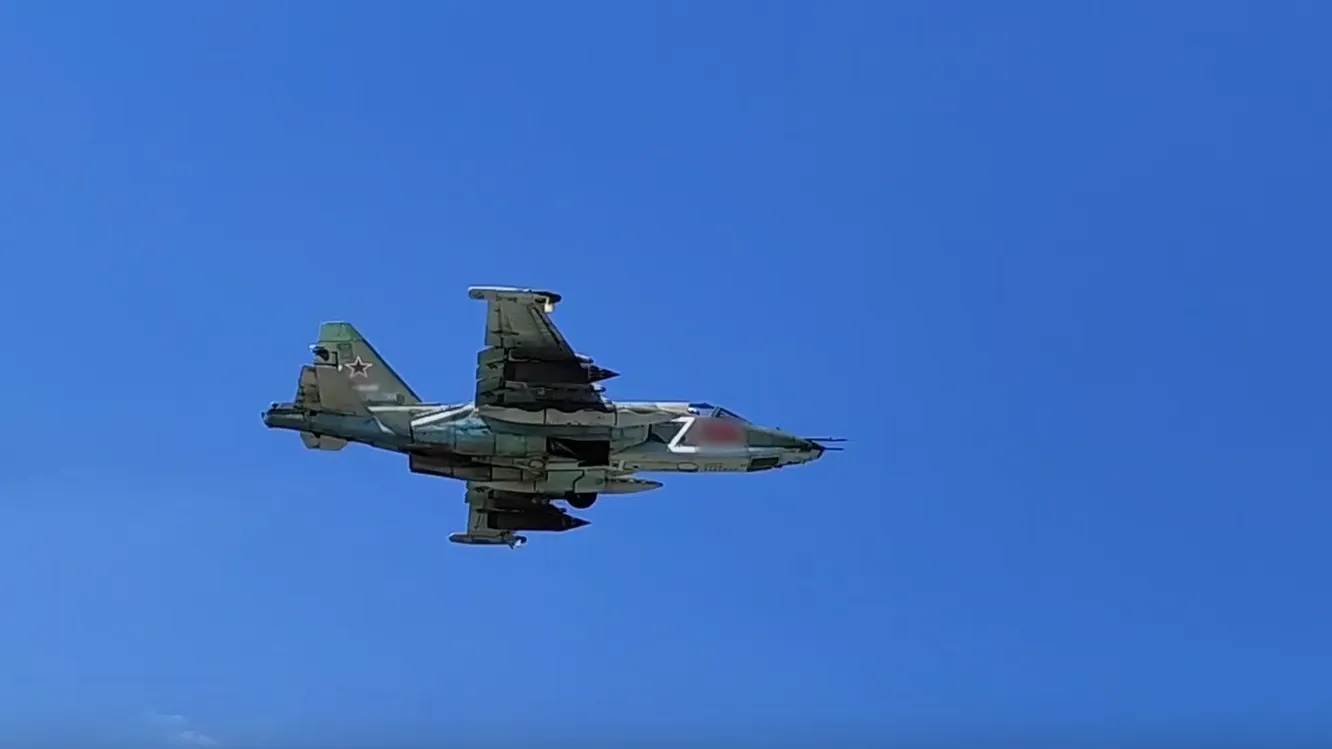 Российские Су‑25 уничтожили опорные пункты ВСУ на донецком направлении