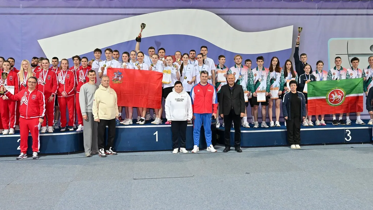 Подмосковная сборная стала победителем командного чемпионата России по бадминтону
