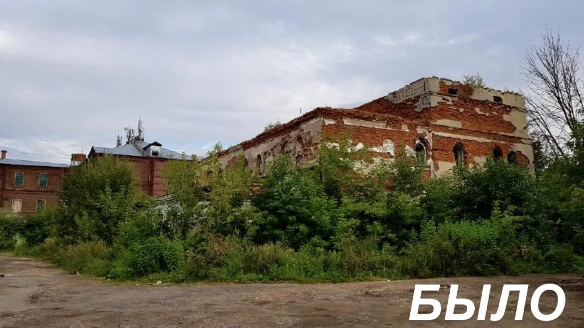 Полуразрушенное здание бывшей бани снесли в Орехово-Зуеве