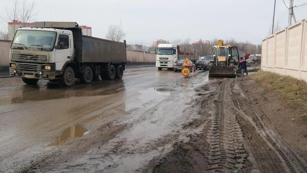 Дорогу в поселке Красногорска отремонтировали по просьбе жителя