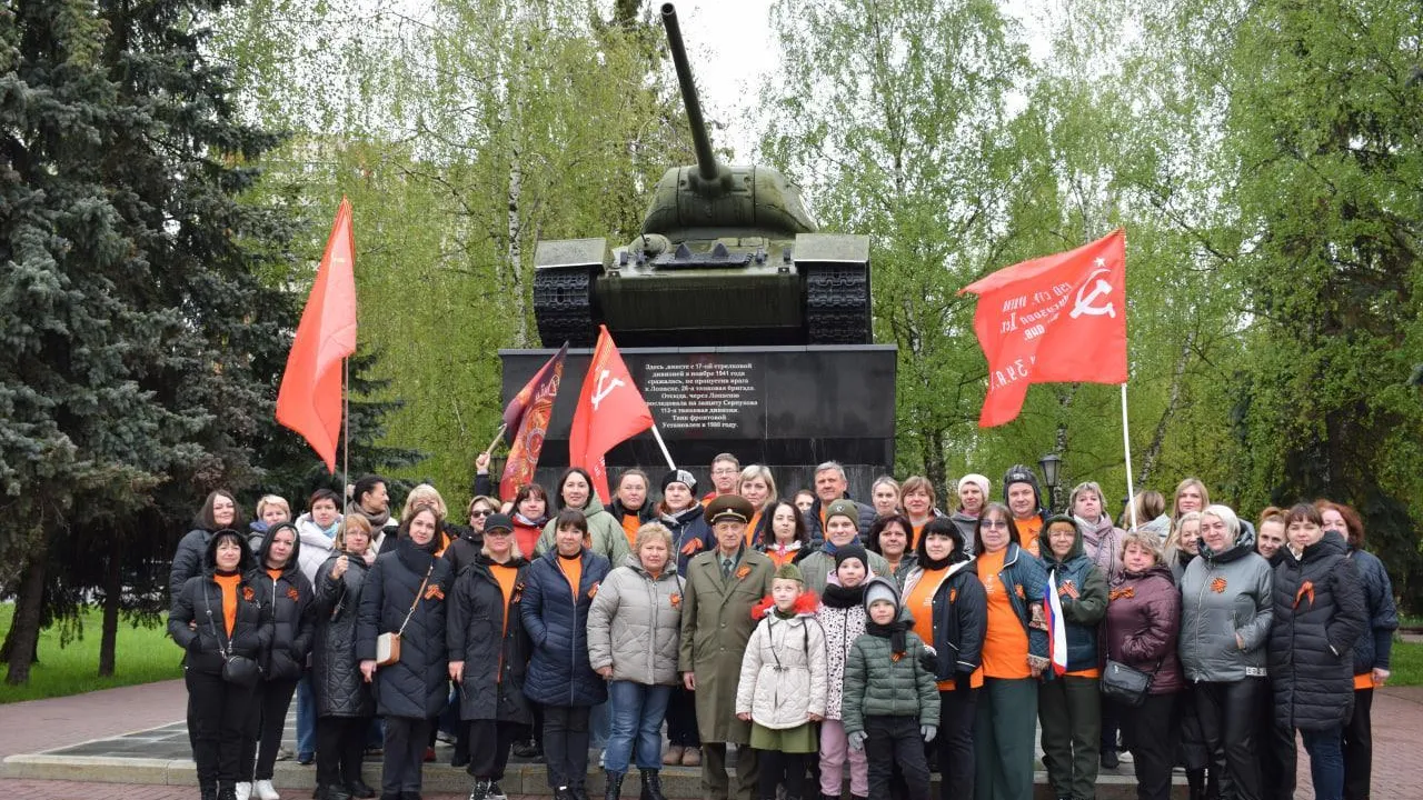 Подольская соцзащита провела традиционный автопробег ко Дню Победы