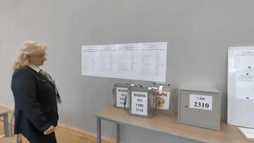 В Подольске проверили готовность участков к голосованию в лицее № 5