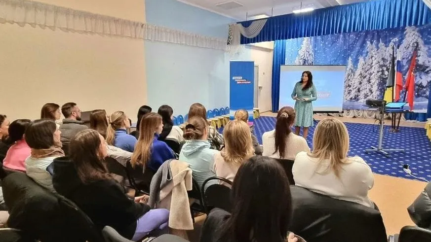 Подмосковный депутат выступила с ежегодным отчетом перед горожанами