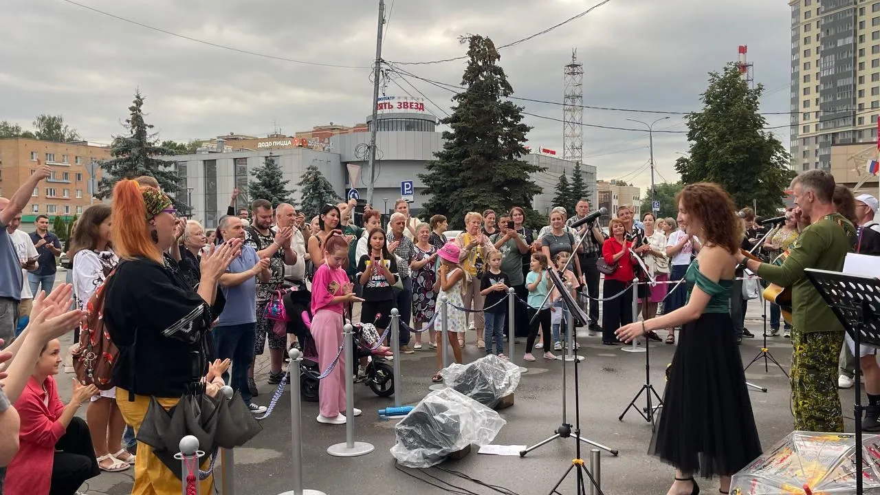 В Щелкове прошел концерт живой музыки