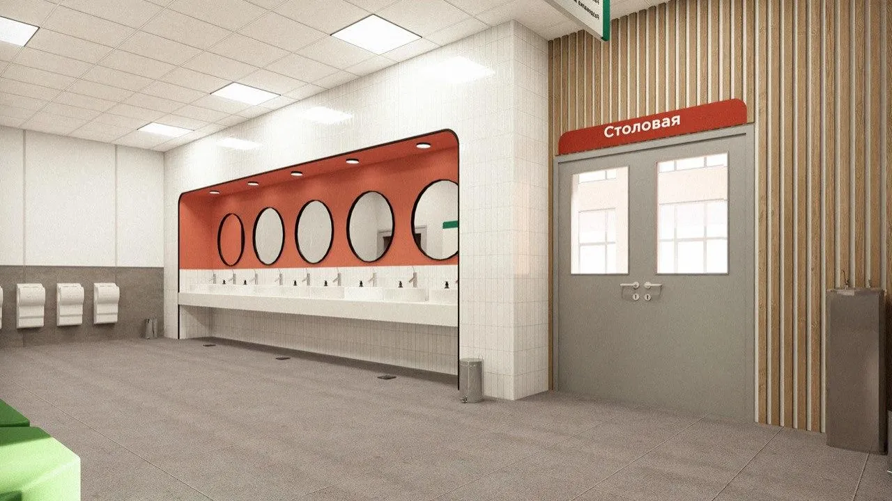 В Коломне начали монтировать кровлю спортзала нового корпуса школы № 14