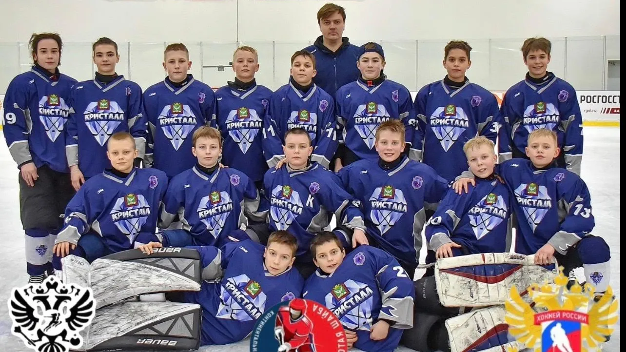 Юные хоккеисты «Кристалла» из Шаховской завоевали 6-е место на Всероссийском турнире «Золотая шайба»