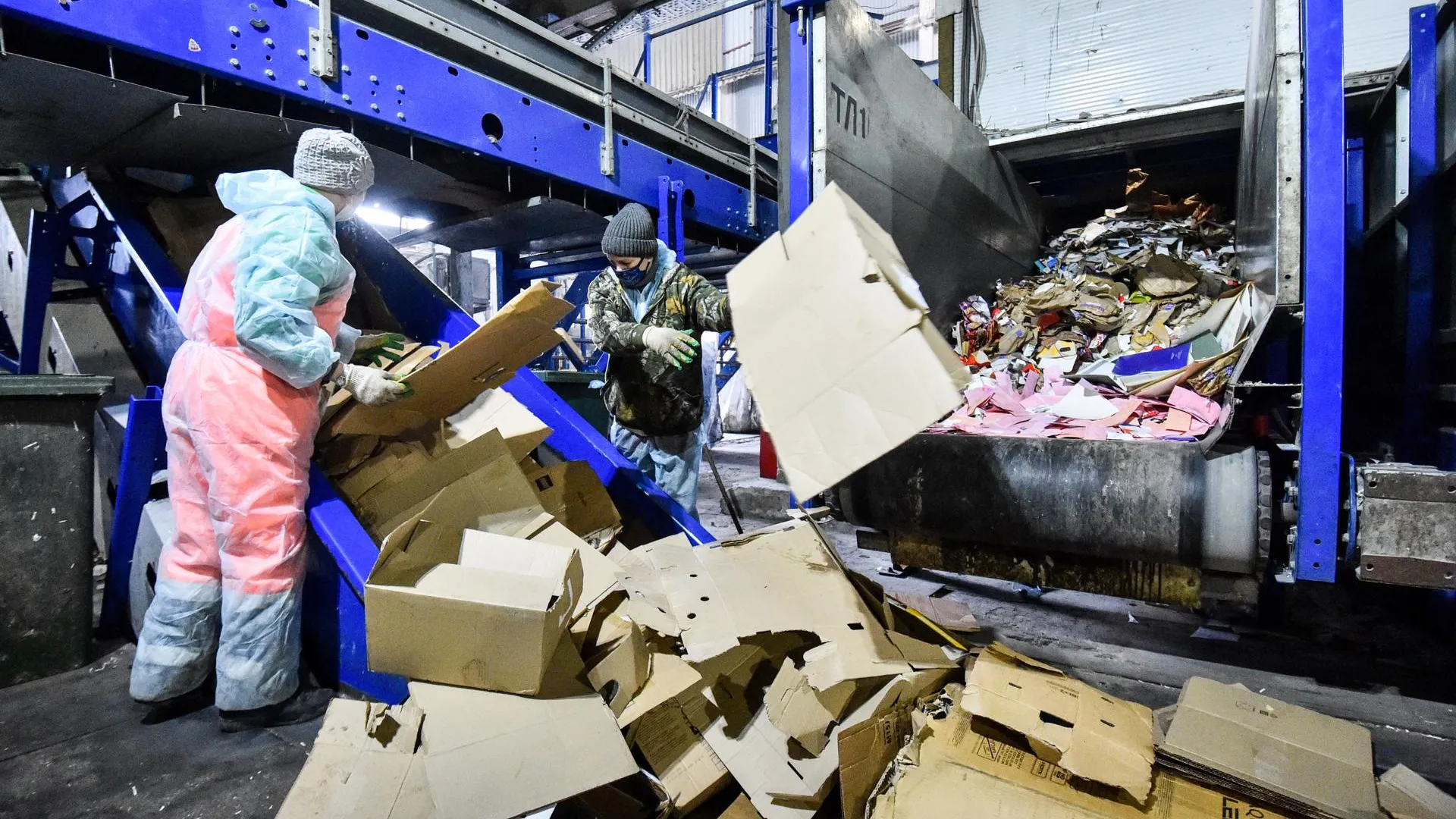 Более 26 тыс кубометров отходов вывезли из Люберец за неделю