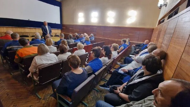 Главврач больницы Реутова проводит встречи с трудовыми коллективами горокруга