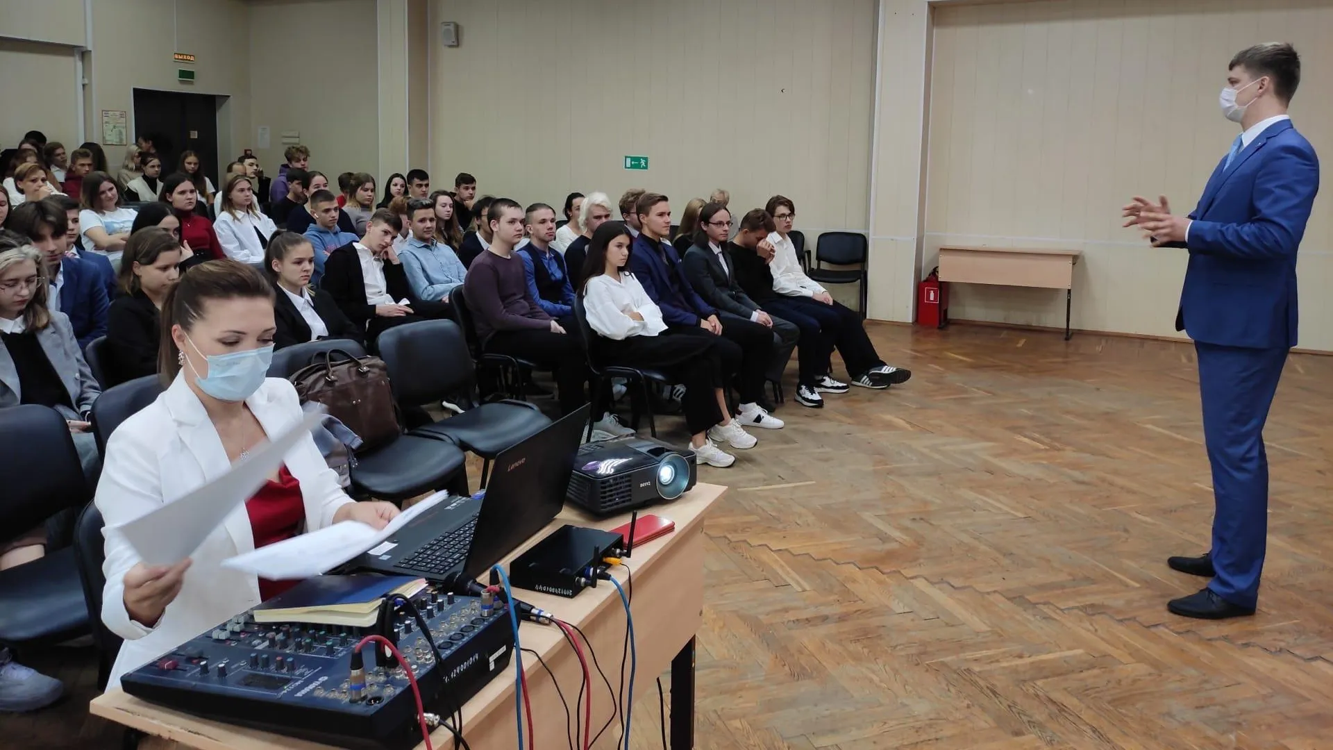 Школьникам Подольска рассказали о деятельности «НИИ НПО «ЛУЧ»