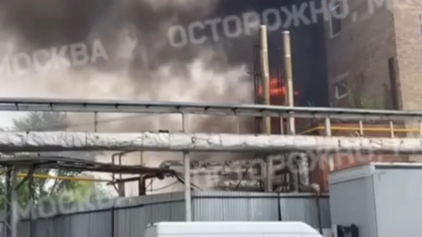 «Ох***** можно»: появилось видео пожара в гостинице Москвы