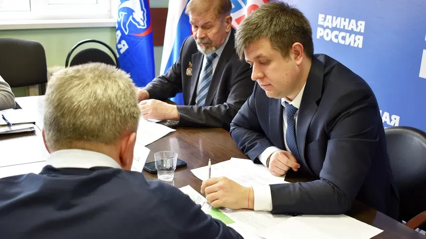 Депутат Госдумы провел прием жителей Щелкова по вопросам садоводства