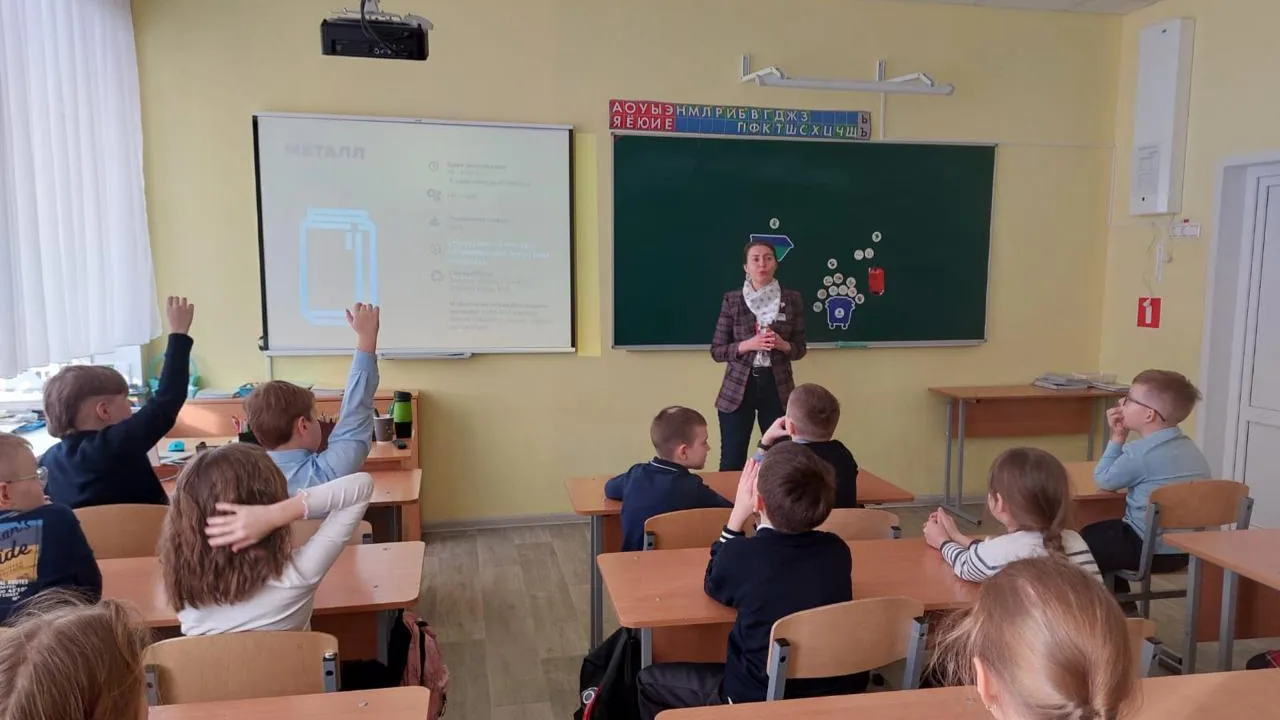 Ученики частной школы «Успех» Балашихи получили новые экологические знания