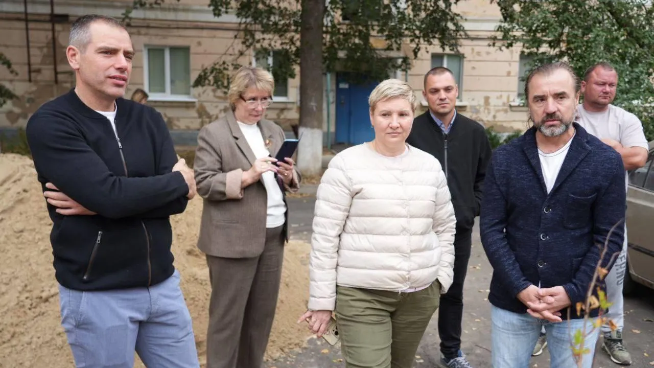 Комплексное благоустройство дворов продолжается в Сергиевом Посаде