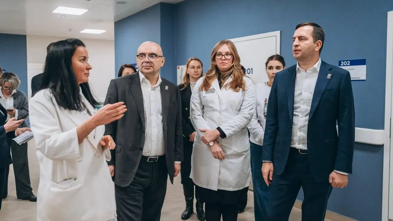 Андрей Булгаков оценил работу нового филиала Щелковской больницы в микрорайоне Лукино-Варино