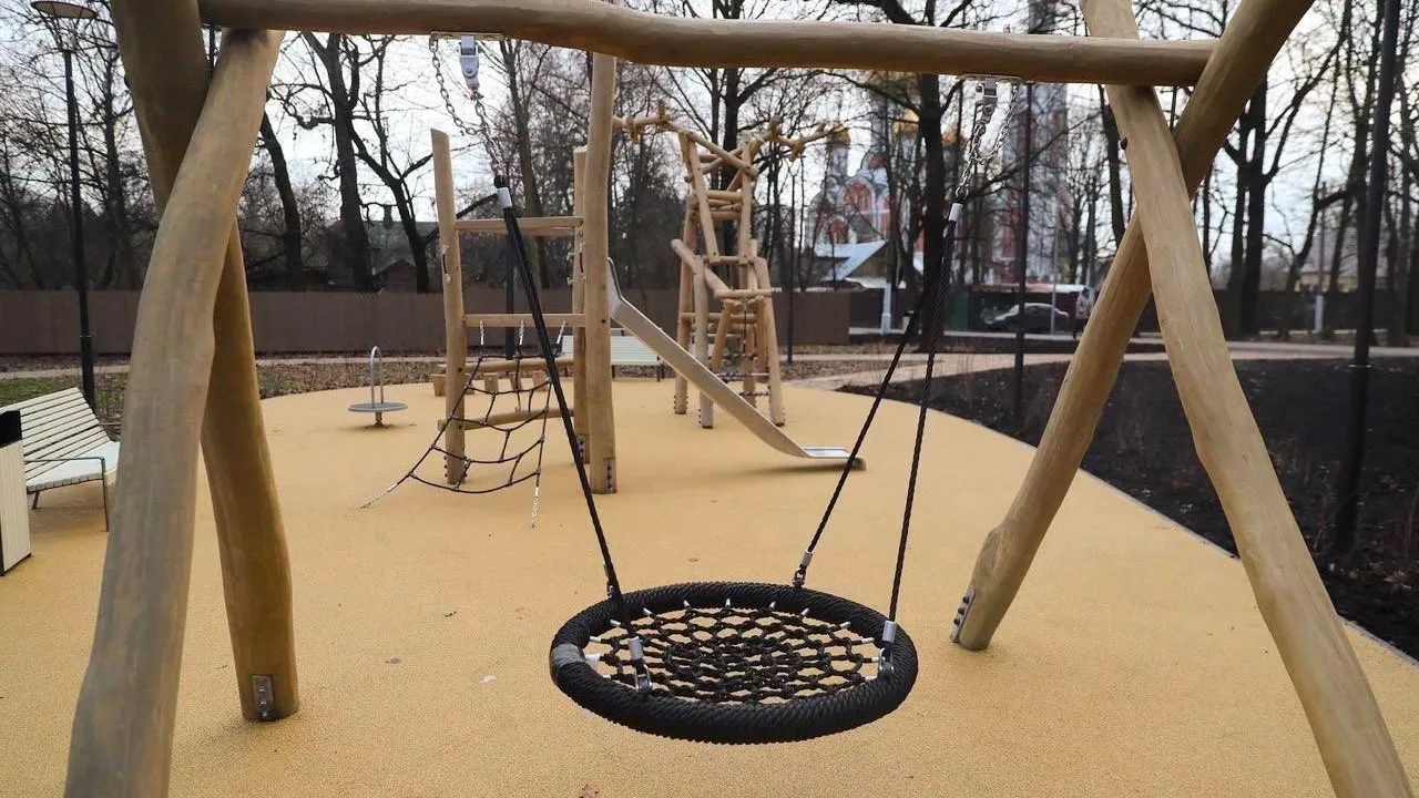 Новый сквер открыли на улице Интернациональной в Одинцове