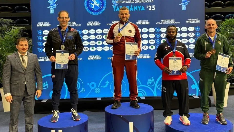 Егорьевский ветеран спорта завоевал «золото» на Чемпионате мира по борьбе в Венгрии
