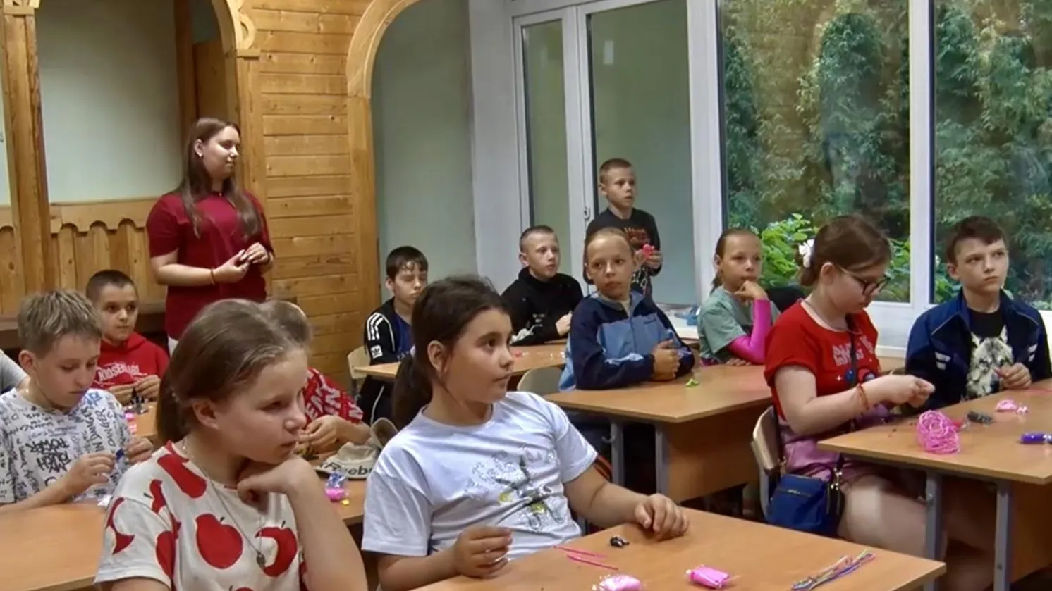 Советник главы ДНР по правам ребенка посетила ПВР в Клину