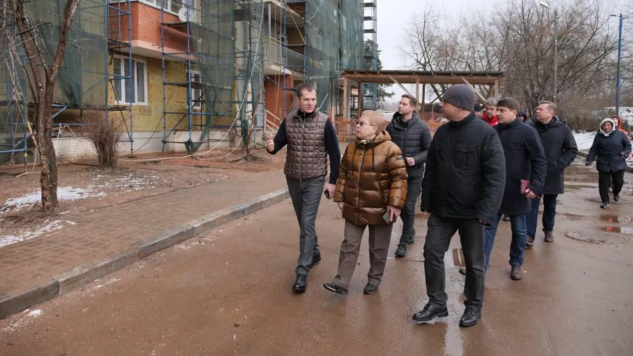 Глава Люберец проконтролировал состояние подвала жилого дома в ЖК «Малое Павлино»
