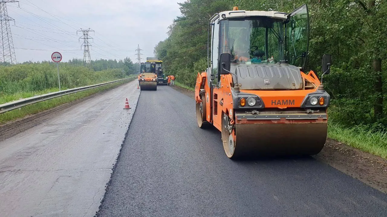 В Электрогорске завершается ремонт региональной дороги по нацпроекту БКД