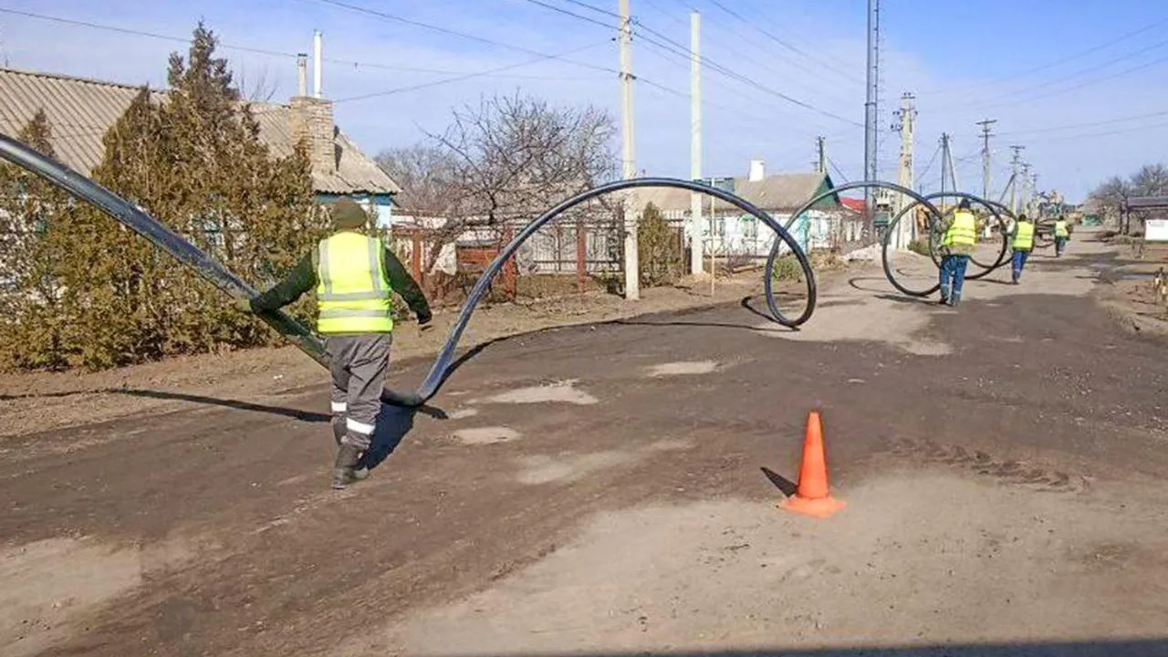 Более 170 м водовода заменили подмосковные специалисты в Новоазовском округе ДНР
