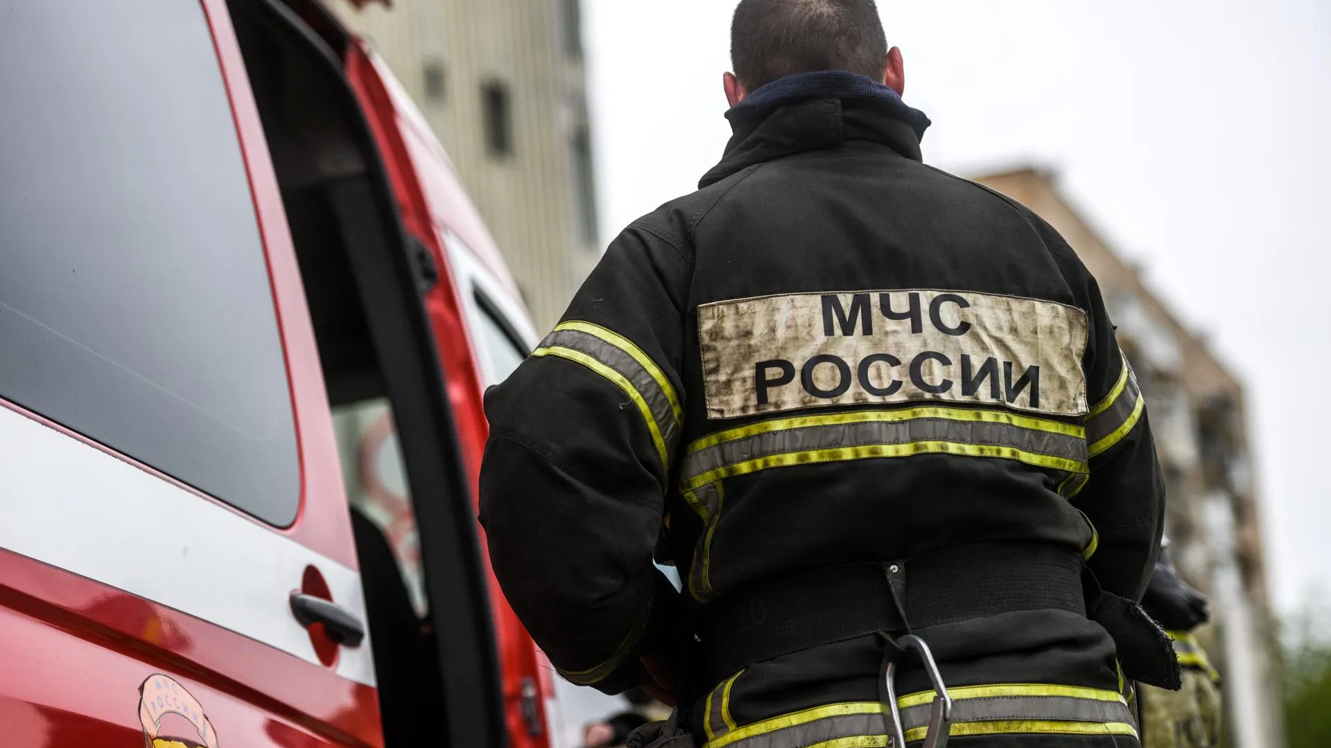 Пожар произошел на промобъекте в Воронежской области после падения дрона