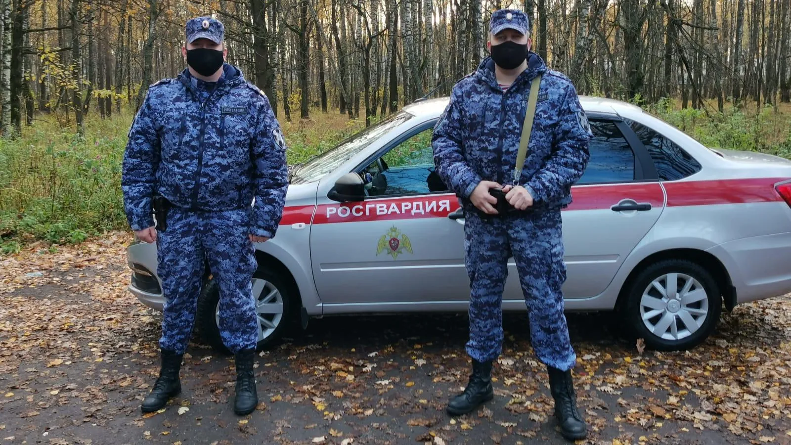 Росгвардейцы помогли женщине, сбитой на переходе в Щелкове