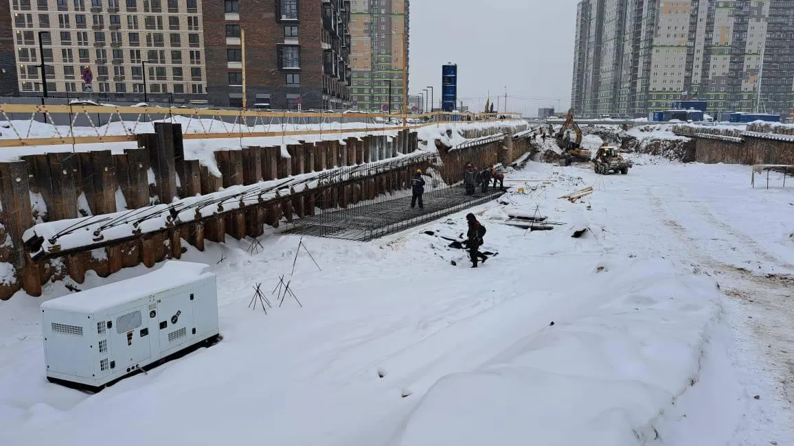 В Красногорске приступили к устройству подпорных стен тоннеля