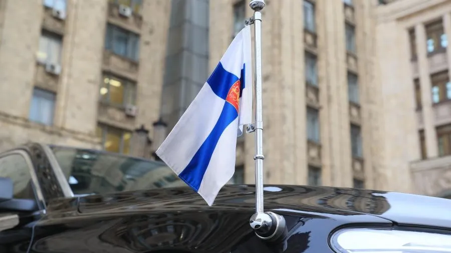 МИД Финляндии направил ноту РФ из-за порчи забора посольства в Москве