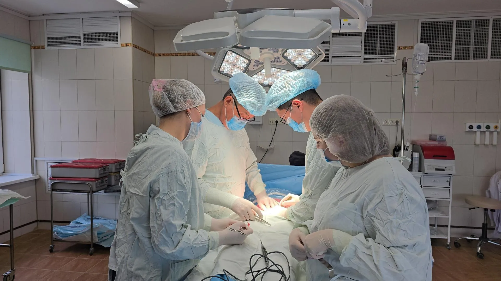 Редкую патологию успешно прооперировали в Видновском перинатальном центре