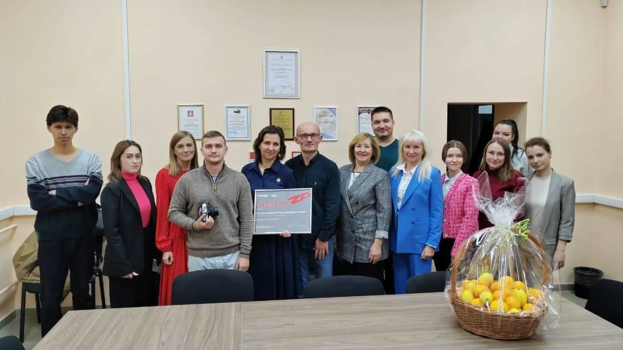 В Серпухове поздравили с профессиональным праздников сотрудников телевидения