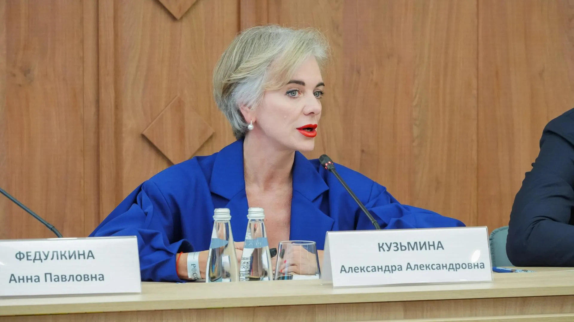 Главный архитектор Подмосковья выступила в Национальном центре «Россия»