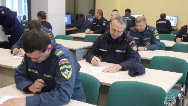 В Подмосковье определили лучших водителей пожарной автотехники