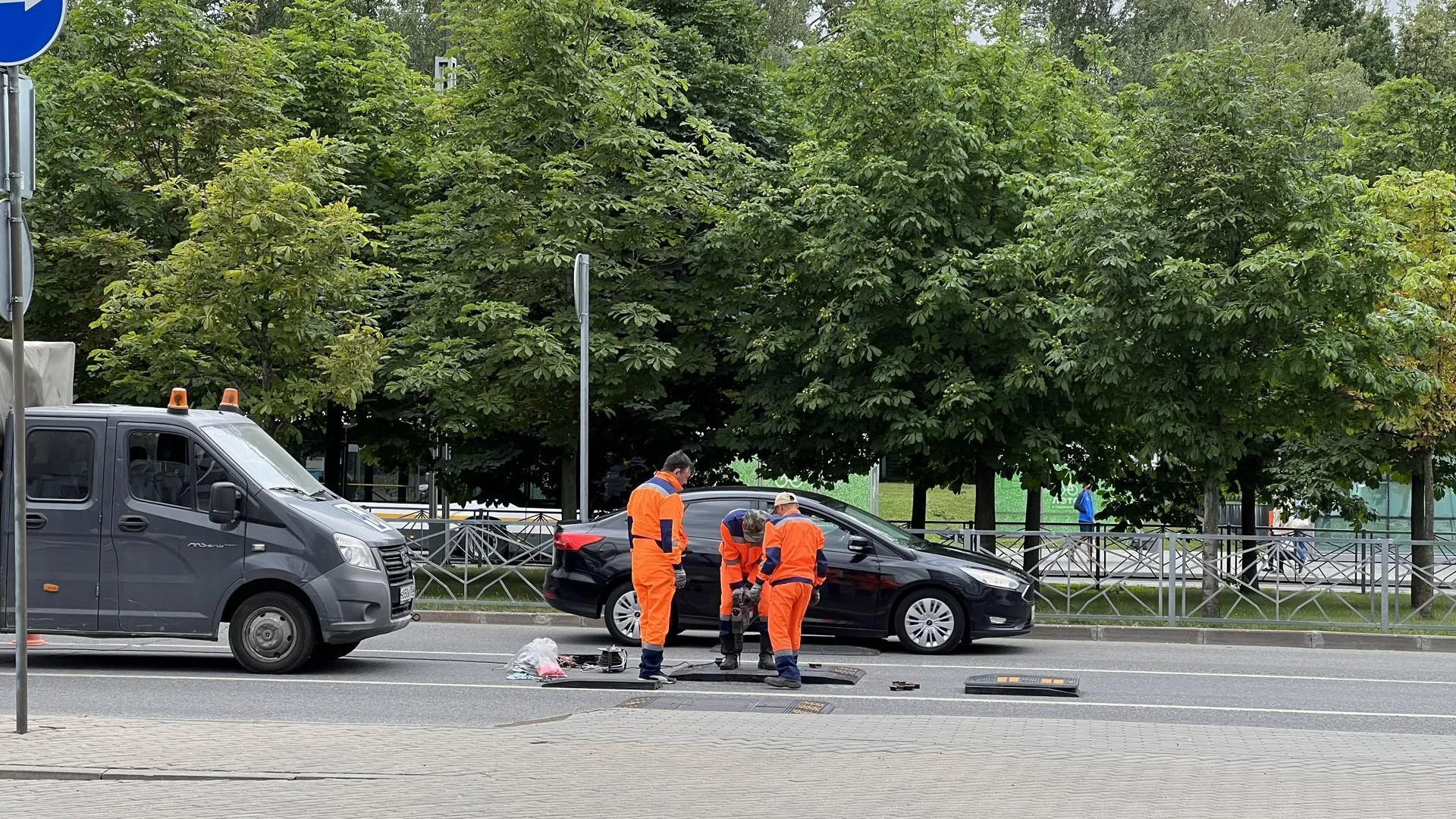 В 6 округах Подмосковья отремонтировали искусственные дорожные неровности