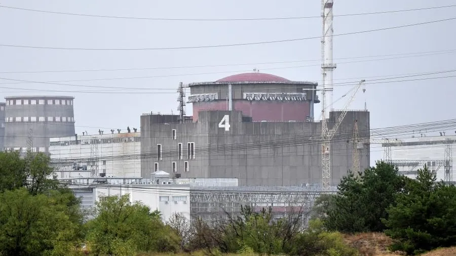 Балицкий: беспилотник ВСУ ударил в 300 метрах от реактора Запорожской АЭС
