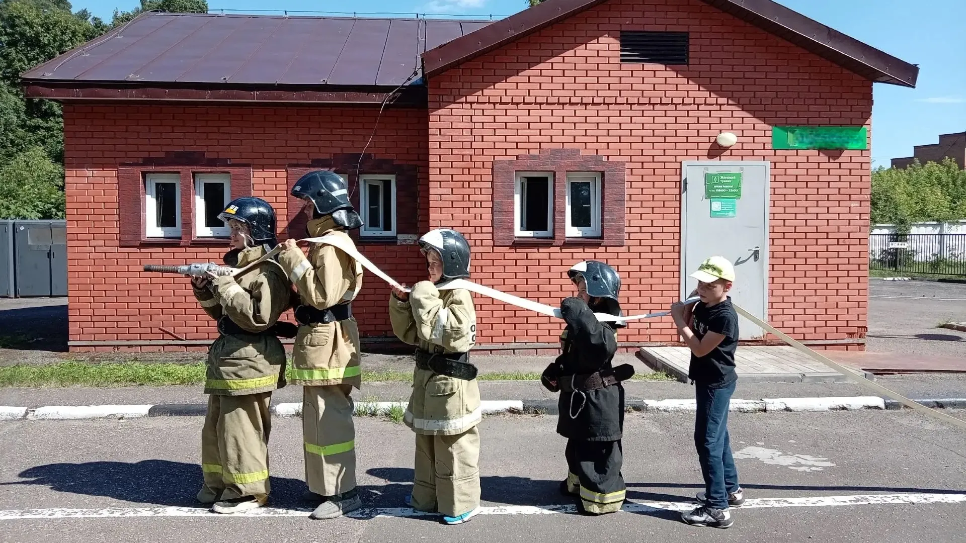 Юнармейцы Богородского округа прошли единый день безопасности