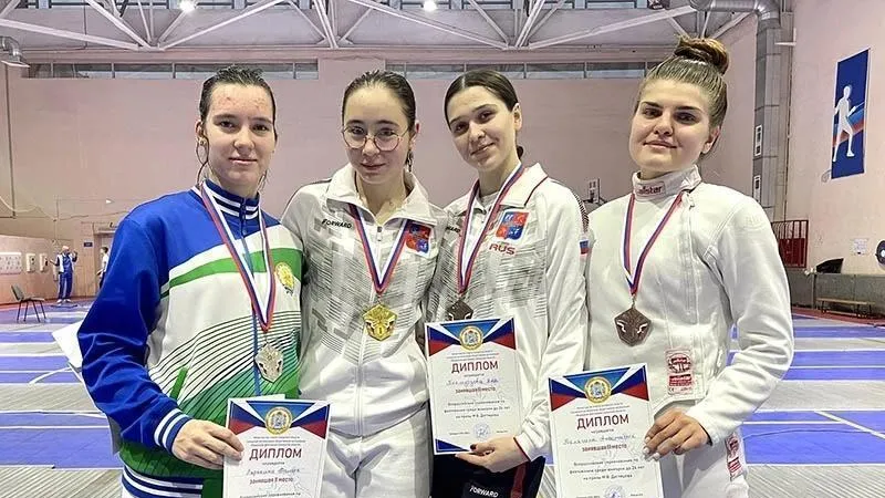 Шпажистка из Подмосковья стала призером турнира по фехтованию на призы Михаила Дегтярева