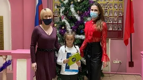 Рекордсменке из Люберец подарили сертификат на посещение фитнес‑клуба