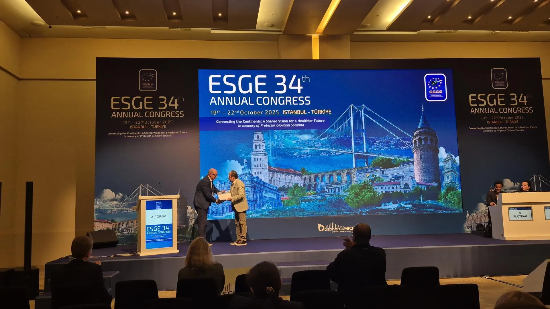 Результаты работы врачей МОНИИАГ получили высокую оценку на форуме в Стамбуле