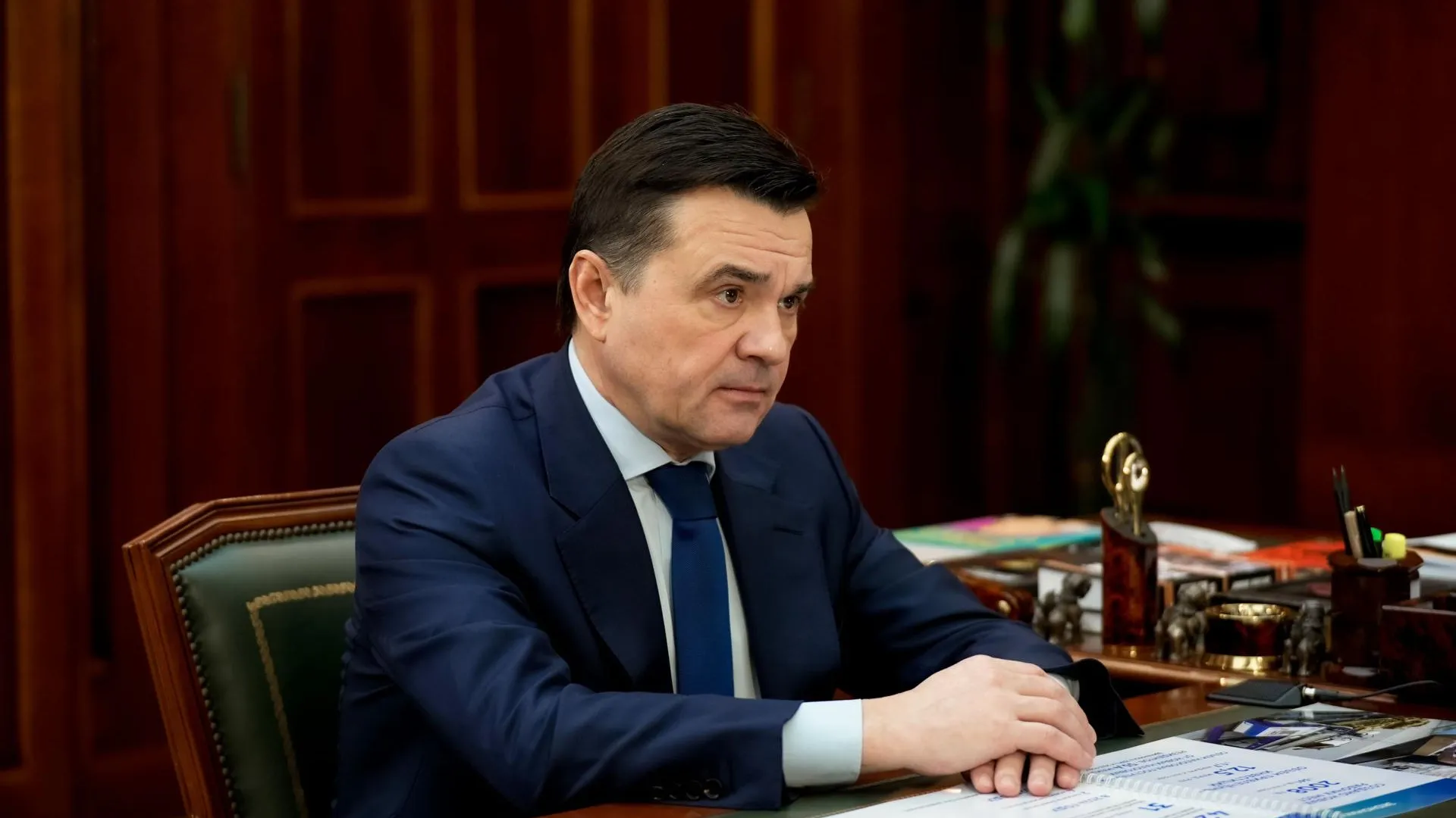 Воробьеву доложили о ходе реконструкции дороги на проспекте Ильича в Шатуре