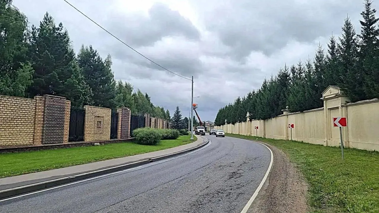 В Подмосковье построили 12 линий освещения вдоль региональных дорог